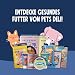 Pets Deli Silky Cream Katzen Nassfutter Quetschbeutel Huhn, schleckbar, geeignet für Katzen ohne Zähne, getreidefrei, ohne Zucker, 12x70g, Premium Qualität