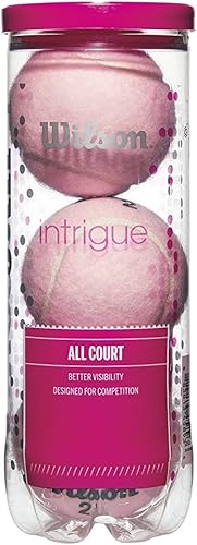 WILSON Artículos Deportivos Intriga Pelotas de Tenis