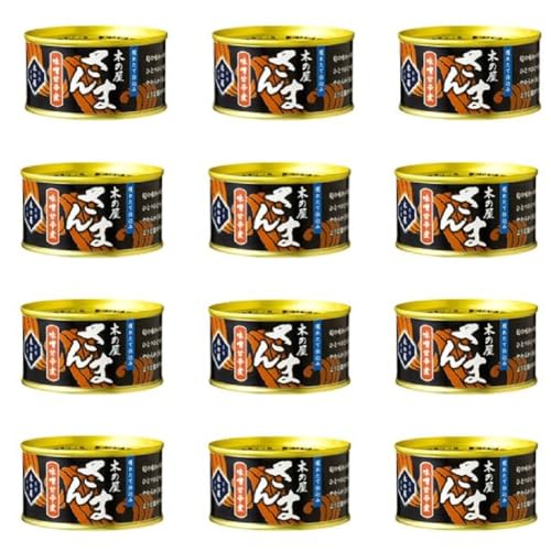 さんま 甘辛 味噌煮 1缶 固形量 120g 総量 170g 12缶セット 簡易梱包 木の屋 石巻水産