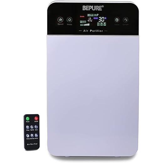 Bepure B1 Air Purifier with True HEPA H13 Filtration Area Up