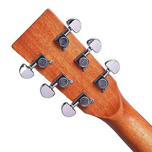 Kadence Acoustica Series Acoustic Electric Guitar - Electric Acoustic Guitar (Ash Wood) - Semi Acoustic Guitar with Pickup & Inbuilt Tuner - Electro Guitars for Beginners & Professionals - Image 6