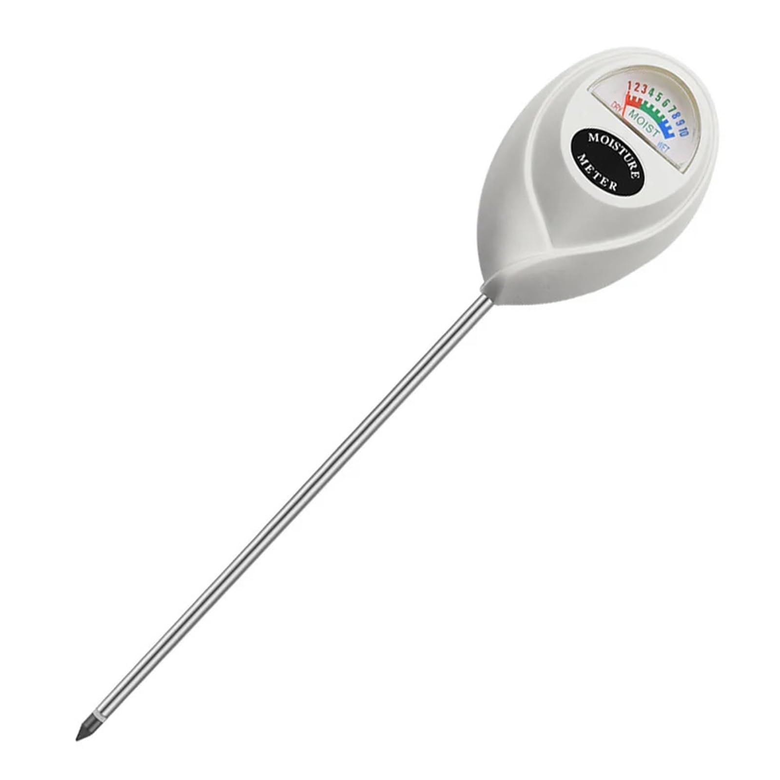 Medidor de Humedad del Suelo Humidómetro De Suelo Herramienta De Medición De Jardinería Doméstica Medidor De Humedad del Suelo Sonda Higrómetro Prueba De Riego Fiable y Preciso