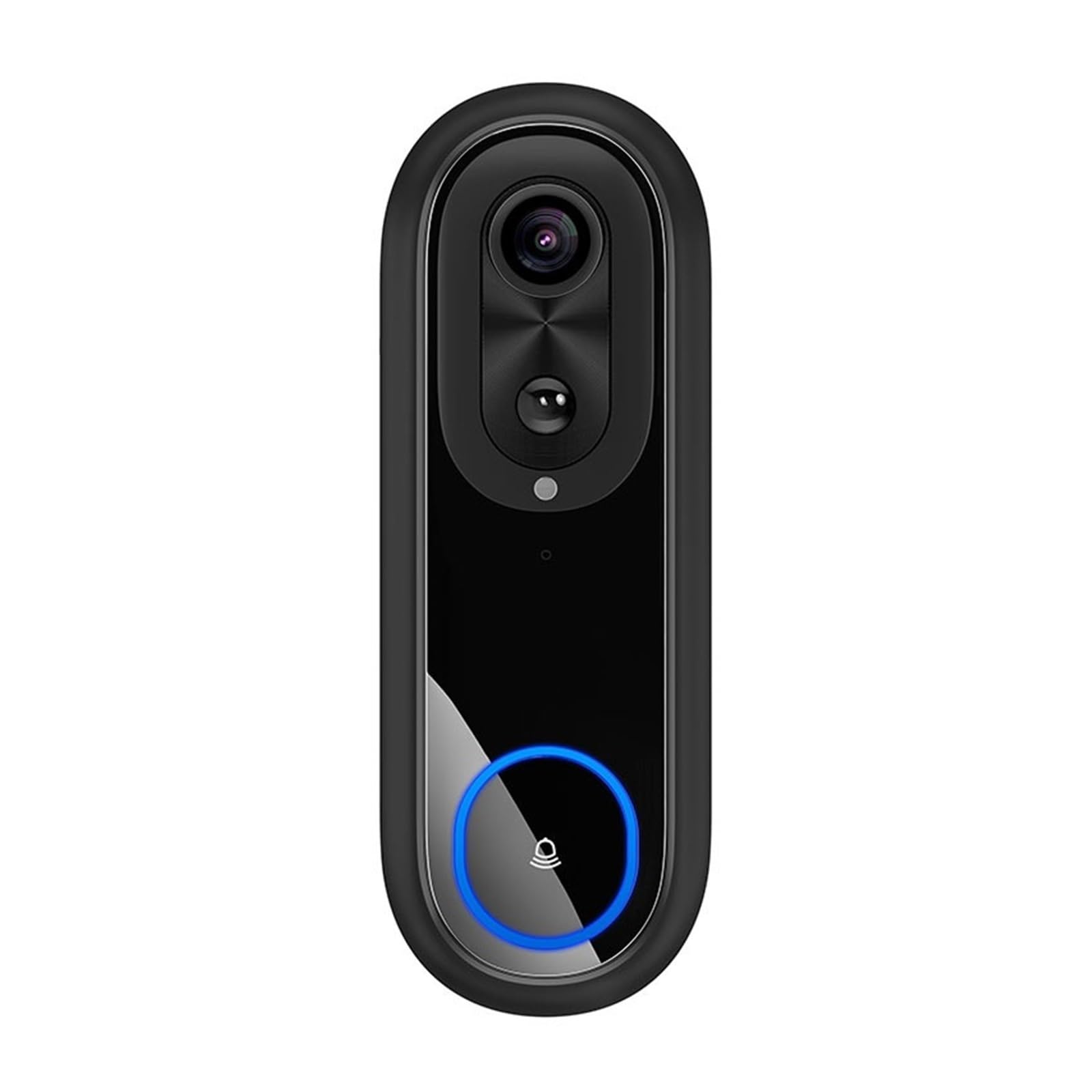 Portero automático. Timbre con cámara y videoportero inteligente W5 con WiFi, detección de movimiento, audio bidireccional, visión nocturna y cámara de seguridad inalámbrica for el hogar. Videoportero
