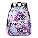 School Backpack for Girls Boys,Galaxy Water Resistant Durable Casual Basic Bookbag for Students