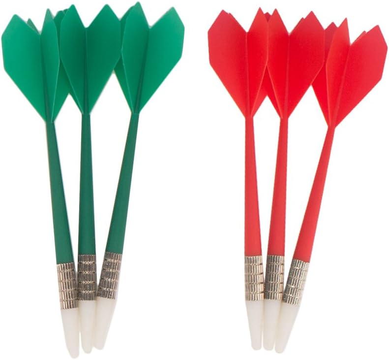 6 Pcs Safety Darts with Soft Tip for Dartboard, Great for Children and Adults, Office and Family Time