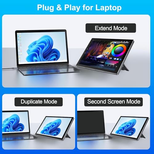 Image of 10.1 Inch Touchscreen for Raspberry Pi,1280 * 800,HDMI USB-C(Dark) | 5-point touch,Quick response,Dual-Speaker,16:10,178viewing angle,400nits,1500:1,VESA,72%NTSC,IPS