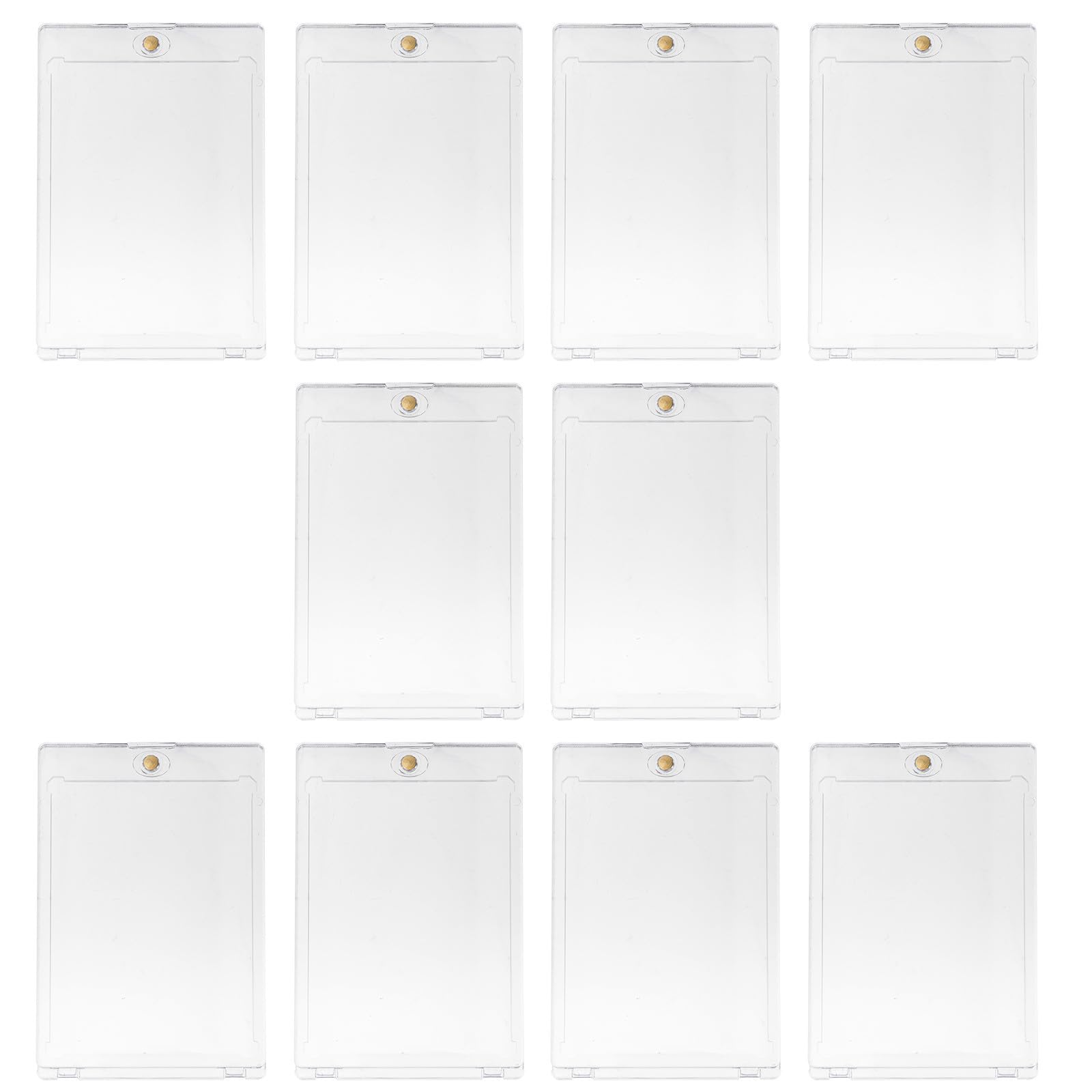 iplusmile 10 Pezzi Portacarte Magnetico per Carte da Scatola Protettiva