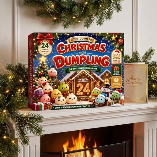 Christmas Squishy Advent Calendar 24 Days 2026 Mini Toys Countdown Calendar - image 3