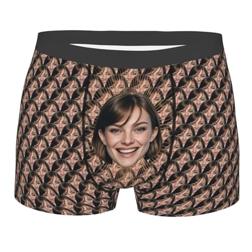 Custom Boxers With Face For Men Boyfriend Husband Personalized Boxer Customized Funny Boxers Briefs Funny Gifts