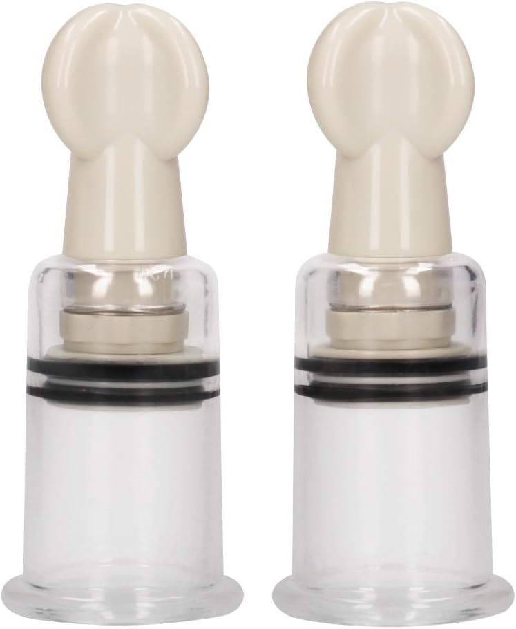 Shots Pumped Nipple Suction Set Rose Med PMP022TRA