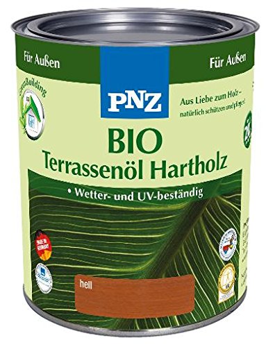 Preisvergleich Produktbild PNZ Bio Terrassen-Öl Hartholz (hell, 2,5 L)