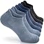 Black*2+Light Blue*2+Dark Blue*2 (6 Pairs)