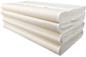 MEGREZ Chinese Japanese Calligraphy Xuan Paper, Rice Paper Sumi Calligraphy Paper for...