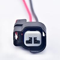 Vista 5 de 2 Pin Auto Impermeable Conector ABS Sensor Inyector de Combustible Enchufe para Chrysler Jeep Cherokee Wrangler