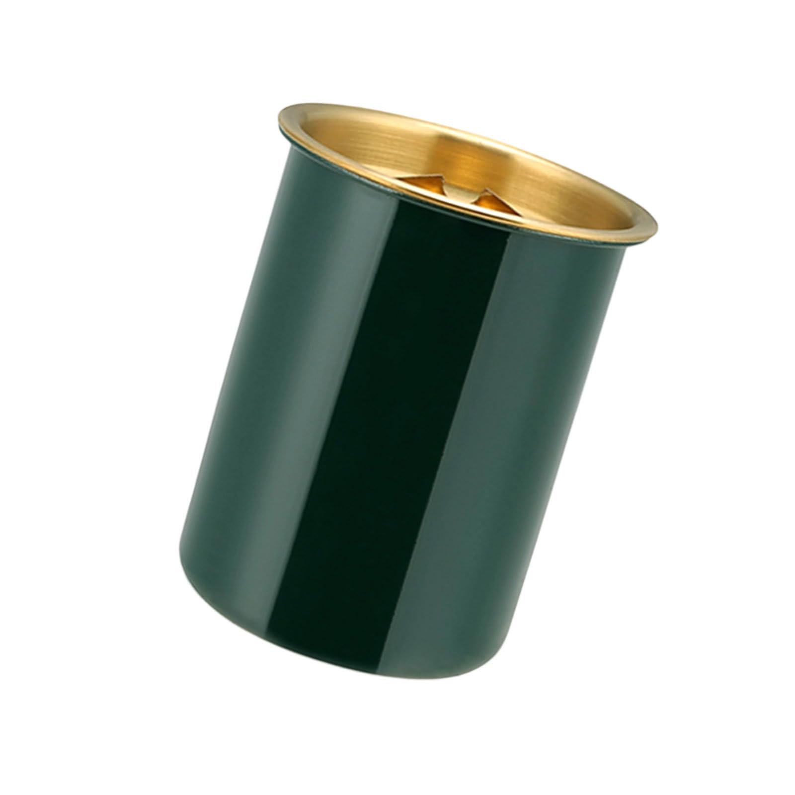 Nucelit Funnel Shape Ashtray Smokeless for Glass Marble Stainless Steel Ashtray for Home
