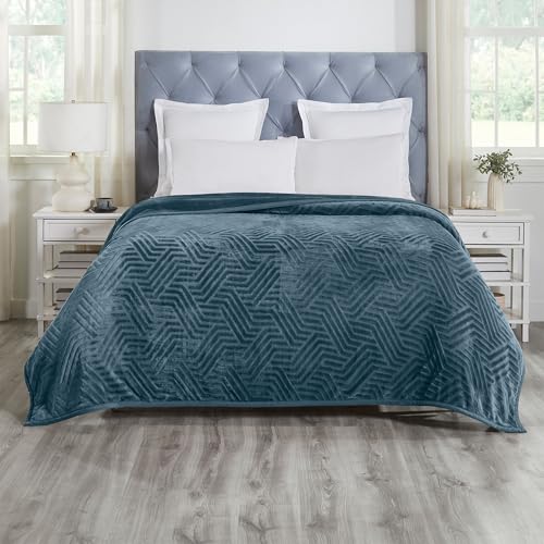 Image of MYTRIDENT Blanket for Winter Double Size, Home Essential Euphoric Tales Collection, 340 GSM Blanket Double - Coastal