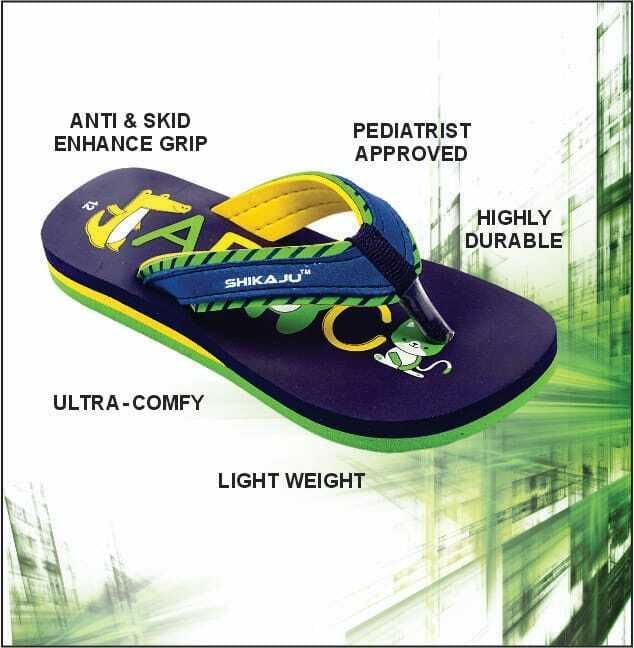 Image of Kids' Flip Flop Slippers, soft and Lightweight sole, Super Flexible, Comfortable & Arch Support, Durable Indoor and Outdoor Slippers