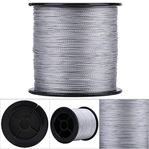 Bediffer Angelschnüre, geflochtene Angelschnur 4 Stränge Angelseil Schnur 300M Angeldraht Multi-Filament Leicht für… – Bild 4