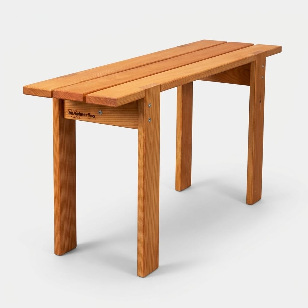 CASTELMERLINO 400 Panca legno di Larice cm 100X25X43 robustal, versatile
