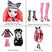 Rainbow High Vision and Neon Shadow-Mara Pinkett (Neon Pink) Fashion Doll. 2 Designer Outfits to Mix & Match with Rock Band Accessories PLAYSET, Great Gift for Kids 6-12 Years Old & Collectors