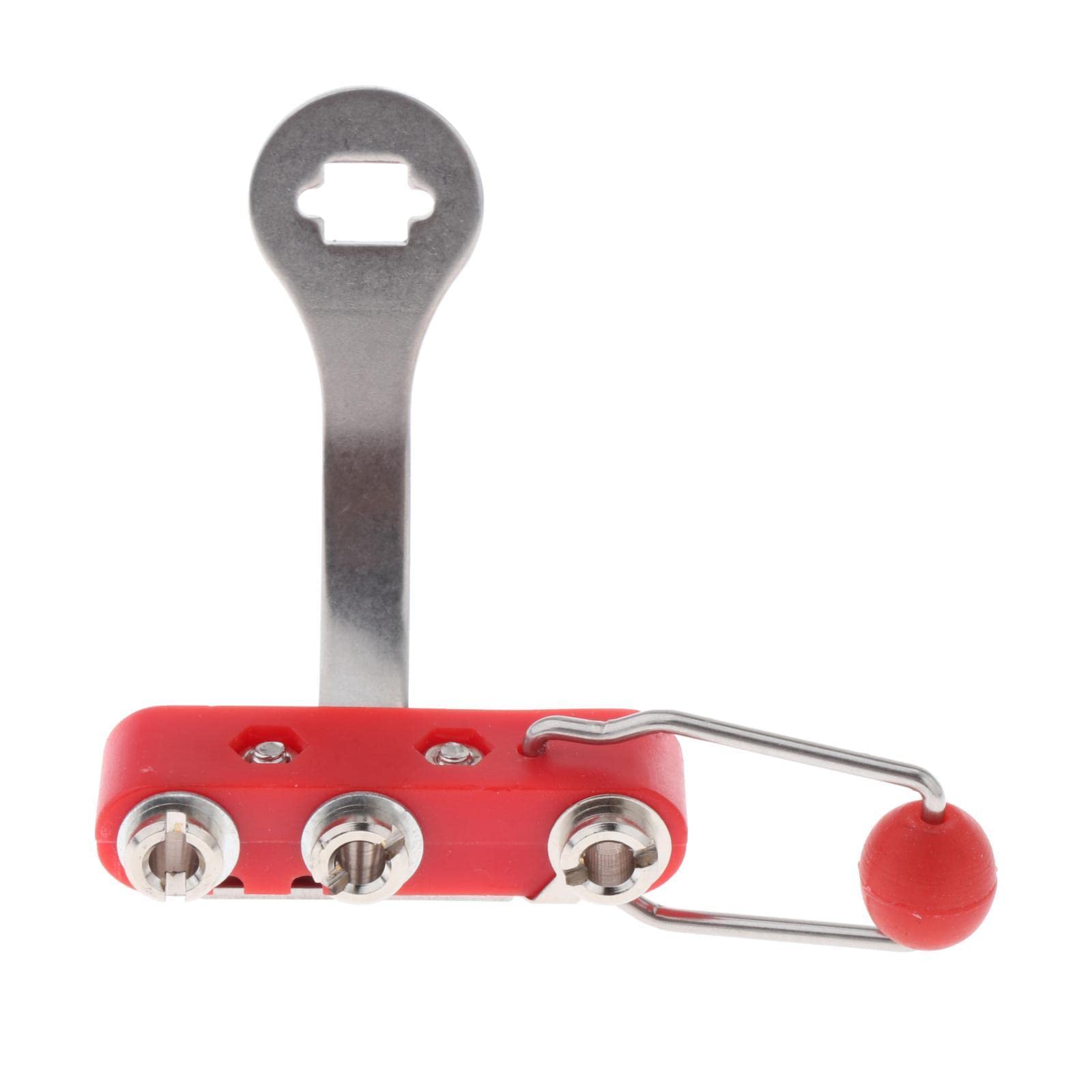 MERISHOPP Fencing Fie Standard Epee Socket Lightweight for Adult Competitions Tools EF74 Red-image-17