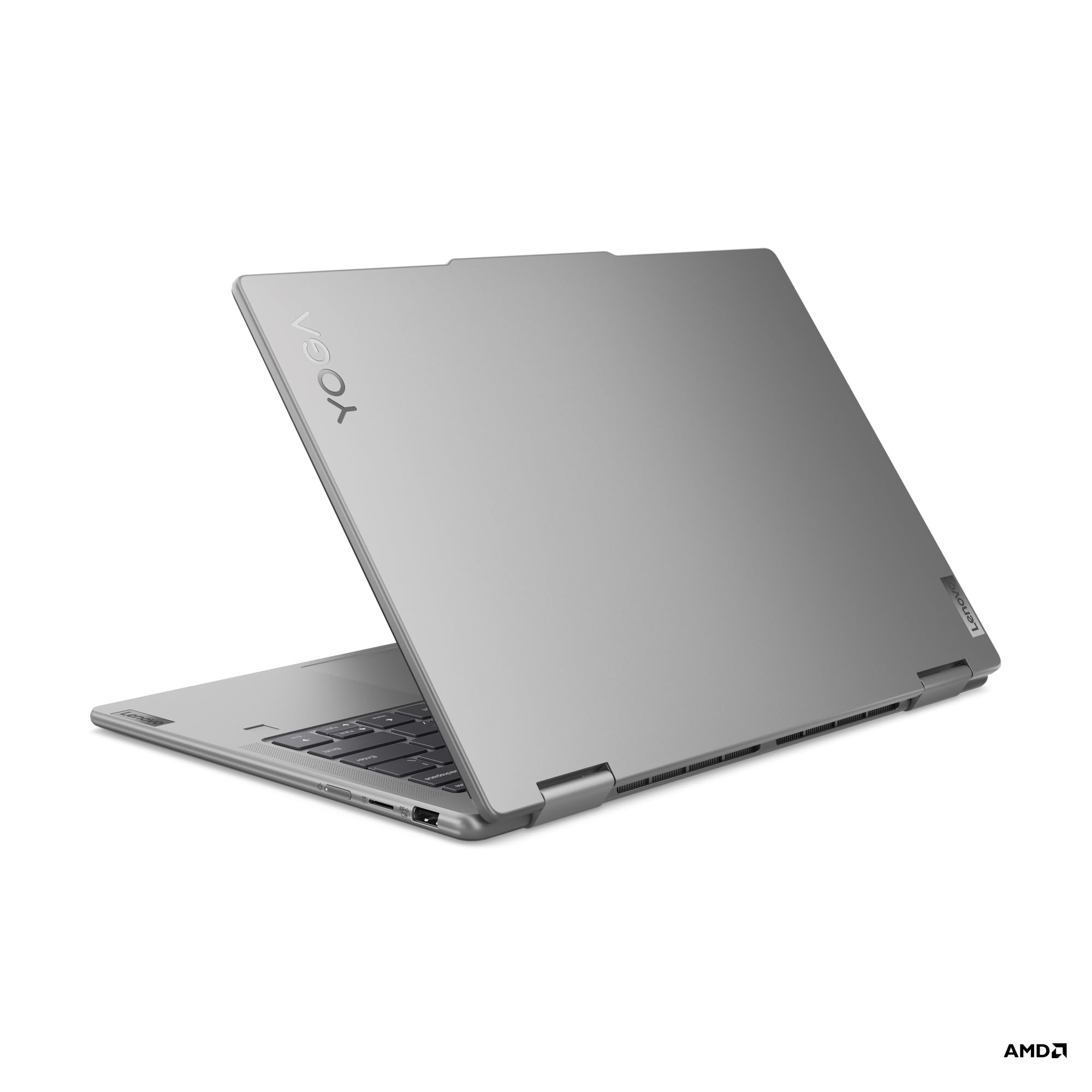 Lenovo Yoga 7 2-en-1 14AHP9 - Ordinateur Portable AI 14'' WUXGA OLED (AMD Ryzen 5 8640HS, RAM 16Go, SSD 512Go, AMD Radeon 760M Graphics, Windows 11 Home) Clavier rétroéclairé AZERTY Français - Gris