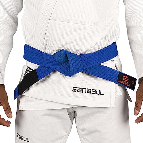 Sanabul Brazilian Jiu Jitsu Bjj Pro Belts (Blue, A0) #TOP1