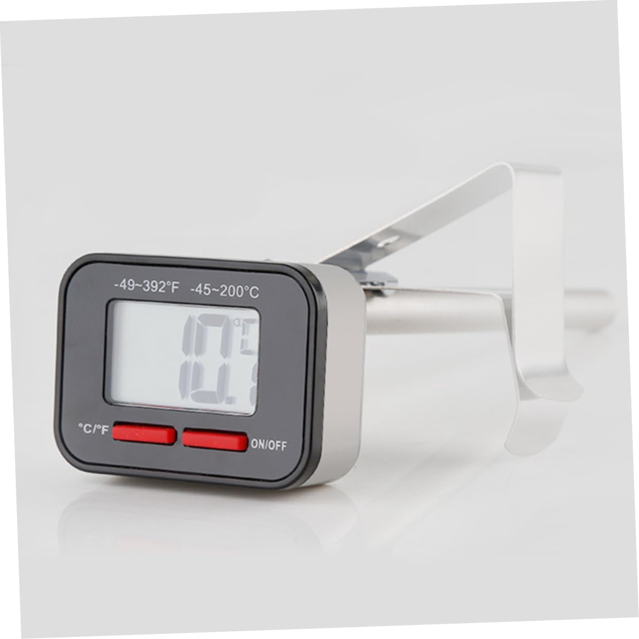 PRETYZOOM 3piezas Digital Para Leche y Café Lectura Clara De Temperatura Para Hogar y Cafetería Ligero y Portátil