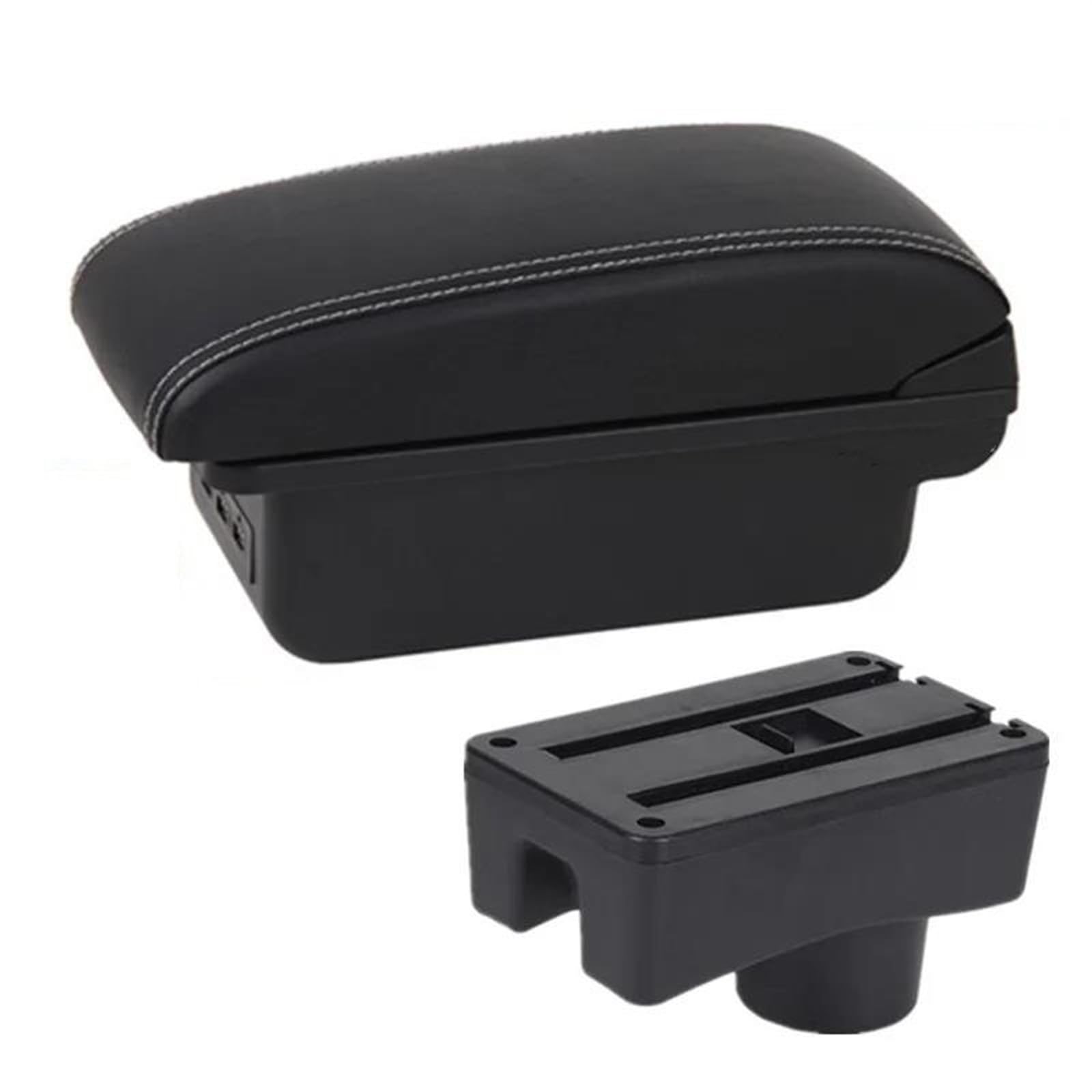 NOHEEU Car Interior Accessories Center Console Multifunctional Storage Box Armrest For Accent For Tagaz