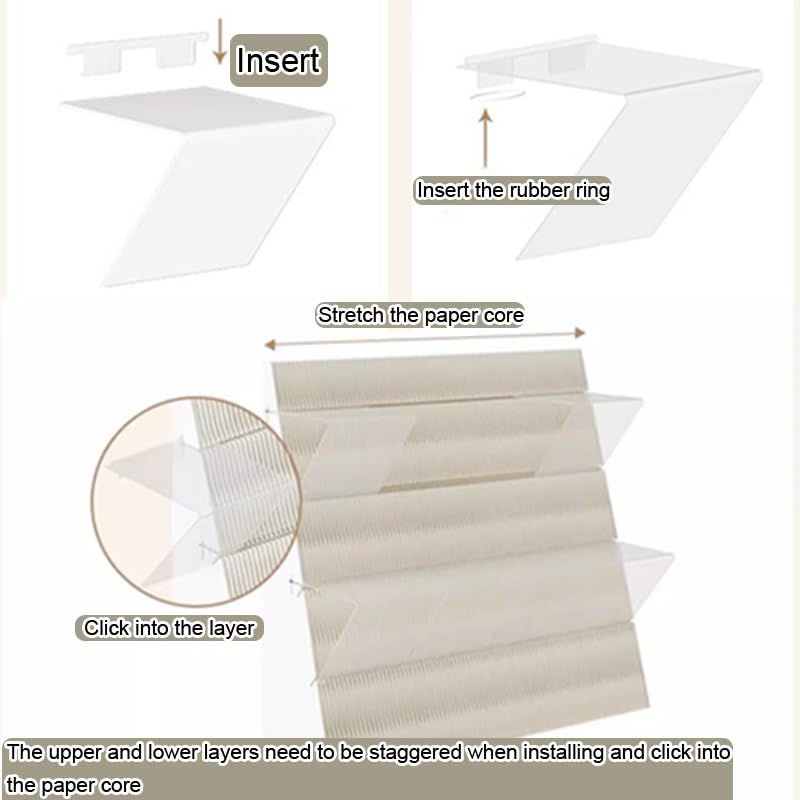 Espositore in Carta, Portatile Piedistallo Triangolare in Cartone, Piedistallo da Terra Espositore per Centri Commerciali Esposizione(Bianco,113x38.5x110cm)