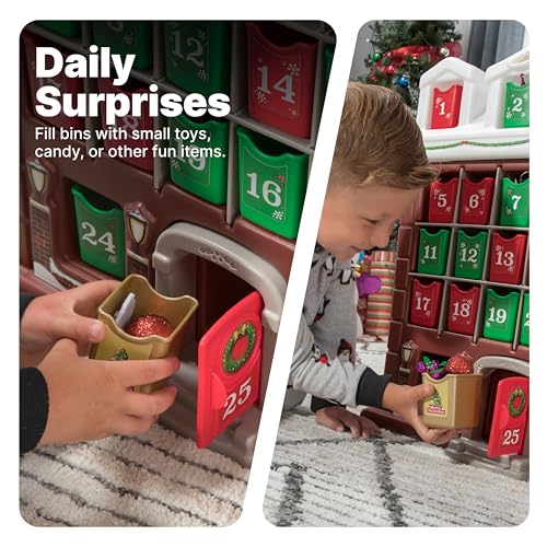 Step2 My First Advent Calendar, Kids Interactive Christmas Toy, Includes 25 Toy Refillable Bins, Hide Surprises for Holiday Excitement, Made of Durable Plastic, for Toddlers 1.5+ Years Old - image 6