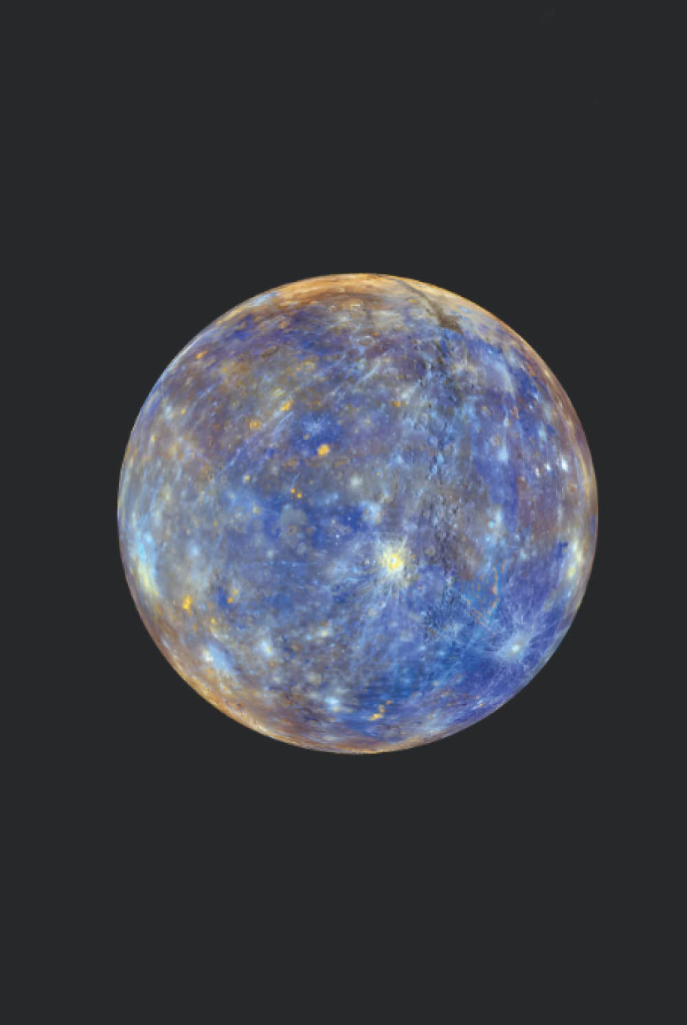 Mercury Planet Journal: Mercury Planet Space Notebook/Diary