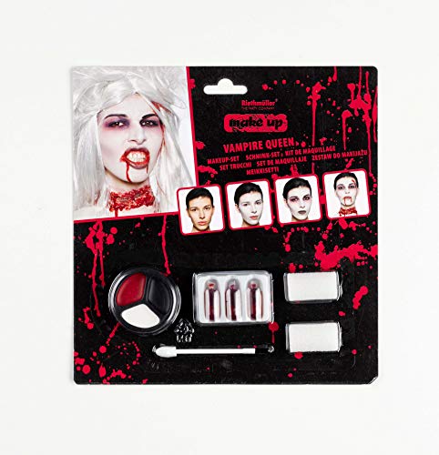 amscan 9901245 Vampire Queen Kit de maquillage 9 pièces Motif Vampire Queen