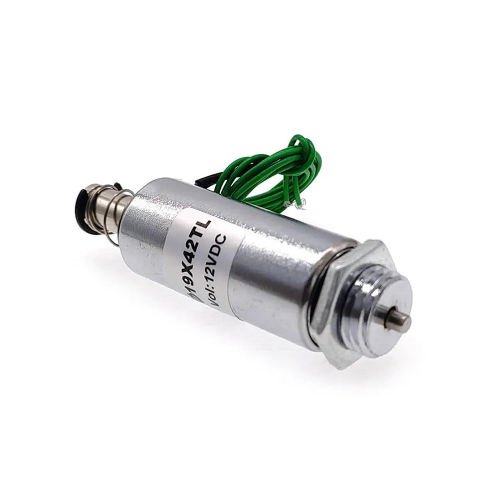 1 pz DC ​​12V 24V Elettromagnete Push Tube Tipo Solenoide Bobina Colonna Push-pull Elettromagnete 19X42TL(12V)