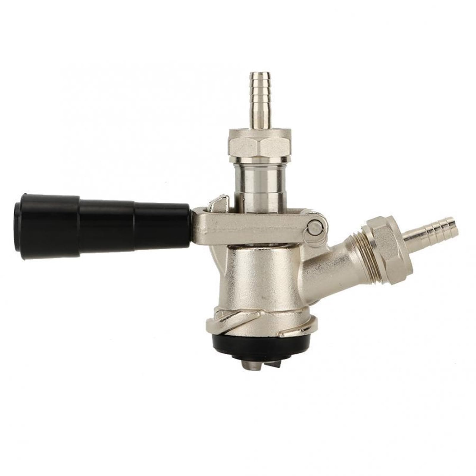 sodeber Draft Dispenser Kegs Couplers Stainless Steel Texture Tap Dispenser Draft Kegerator Tap Homebrew Accessory Barbs Connectors
