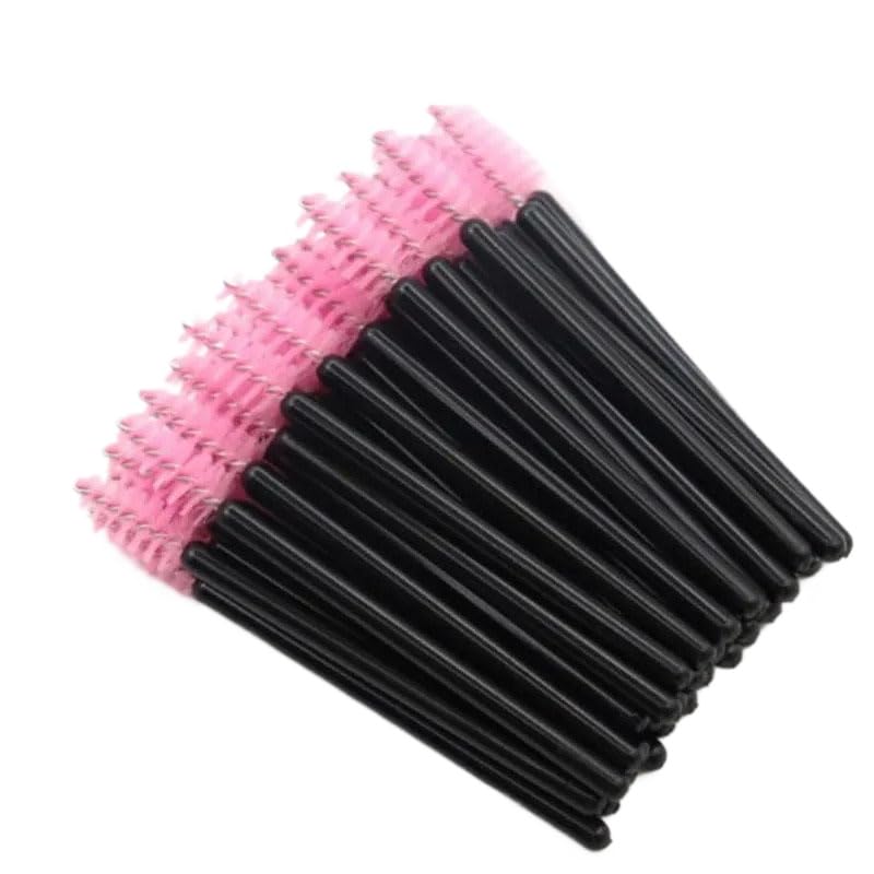 10 cepillos desechables de gel de silicona para pestañas, peine de pestañas, varitas de rímel, herramienta de extensión de pestañas, herramienta de belleza profesional para mujeres, atractiva y