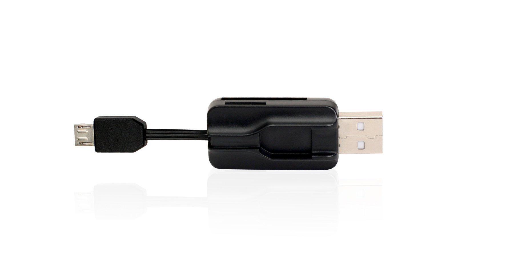 IOGEAR GoFor2 USB OTG Card Reader for PC, Mac and Mobile Devices, GOFR214