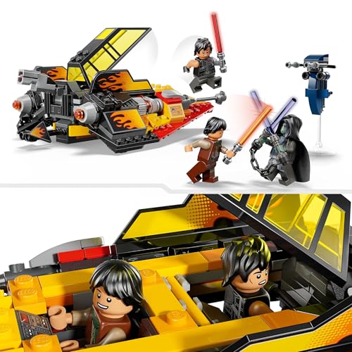 LEGO Star Wars The Force Burner Snowspeeder – Bouwbaar Speelgoed voor Kinderen Incl. 3 Minifiguren en Speederbike Voertuig – Cadeau voor Jongens en Meisjes vanaf 7 Jaar – 75414 - Afbeelding 4