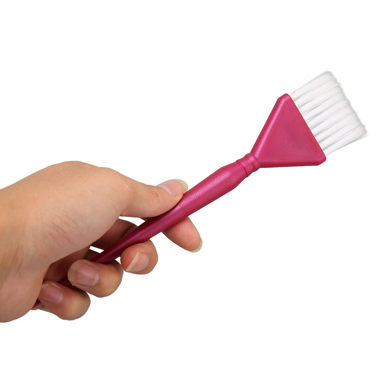 Set di pennelli per capelli 10 pezzi, manico ergonomico, applicatore per tinta, pennello per tinture per capelli per salone di bellezza (S)