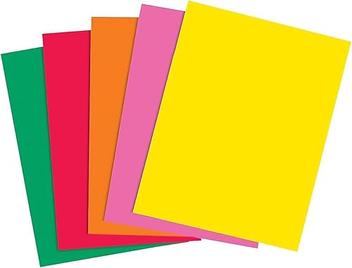 Staples 733088 Brights - Papel de colores surtidos (24 libras)