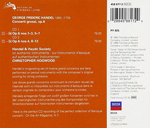 Concerti Grossi Op 6 #TOP1