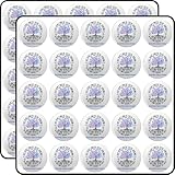 Perfect Size: Each sticker measures 1 inches—ideal for scrapbooks, planners, cards, envelopes, water bottles, laptops, phones, computers and more Value Pack: Includes 50 round awareness stickers across 2 sheets for multiple projects. Vibrant Designs:...