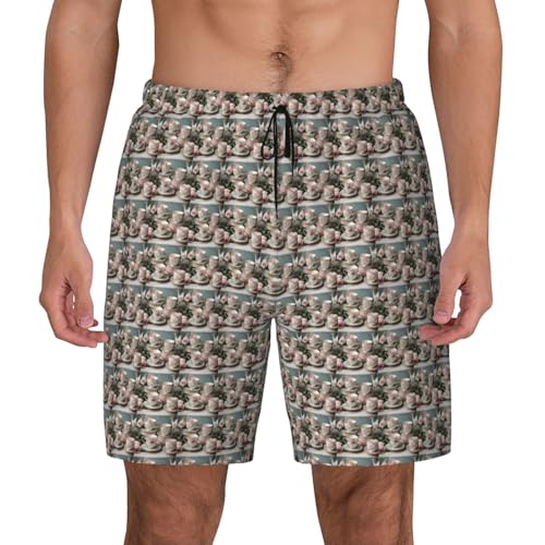 Pantalones cortos de baño transpirables y ligeros de secado rápido para playa