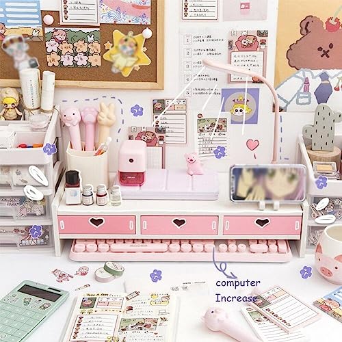 Support de surveillance pour ordinateur portable et rangement de bureau - 8