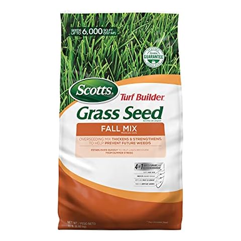 Scotts Turf Builder Grass Seed Fall Overseeding Mix Cover