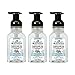 J.R. Watkins Foaming Hand Soap For Bathroom or Kitchen, Scented, USA Made And Cruelty Free, 9 Fl Oz, Ocean Breeze, 3 Pack