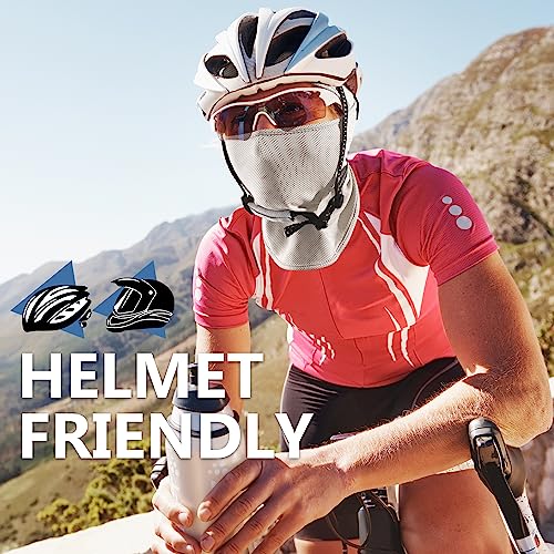 Image of Balaclava Ski Mask, Sun UV Protection Breathable Full Head Face Mask for Men Women Skiing Cycling