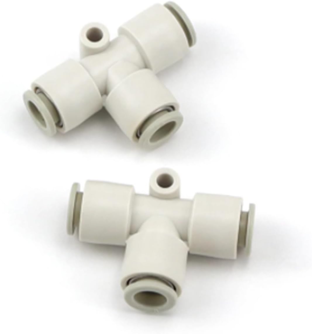 Pneumatic Quick Connector Fittings KQ2T04/KQ2T06/KQ2T08/KQ2T10/KQ2T12-00A/06A/08A 1Pcs(KQ2T10-03)