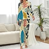 Zoom IMG-1 hzcraes pigiama donna piante tropicali Zoom IMG-1 hzcraes pigiama donna piante tropicali