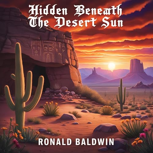 Hidden Beneath the Desert Sun Audiolibro Por Ronald Baldwin arte de portada